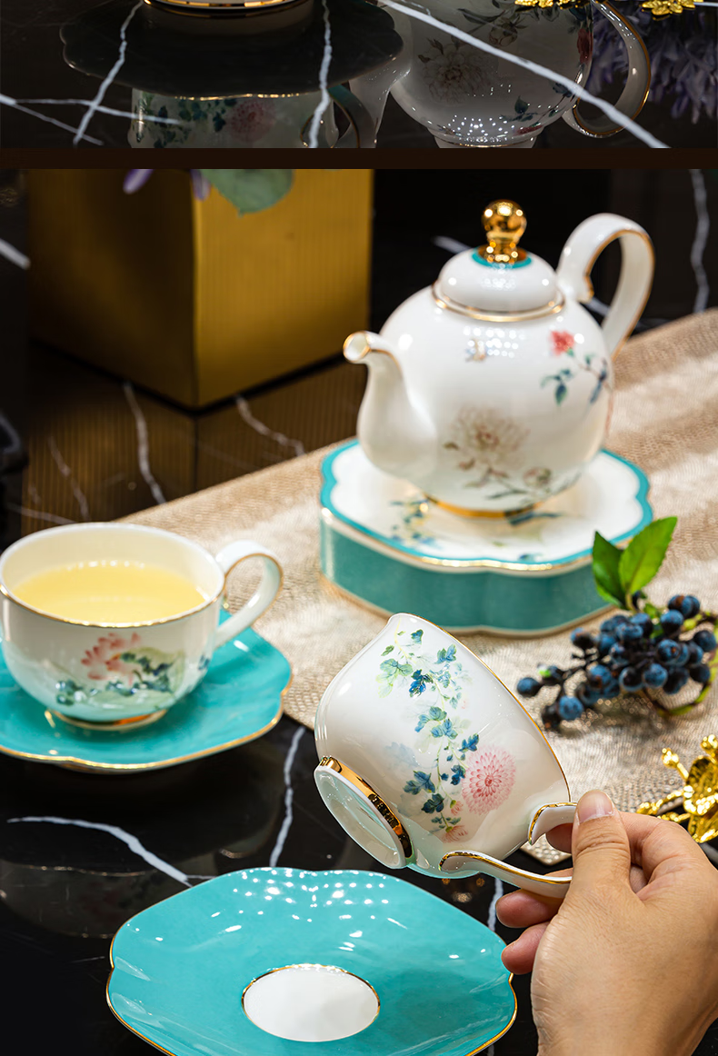 Divine Petal Infusion: 12-Flower Goddess Coffee Set in Luxury Gift Presentation - Image 19