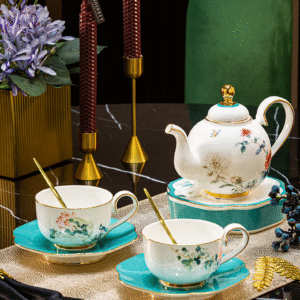 Divine Petal Infusion: 12-Flower Goddess Coffee Set in Luxury Gift Presentation…