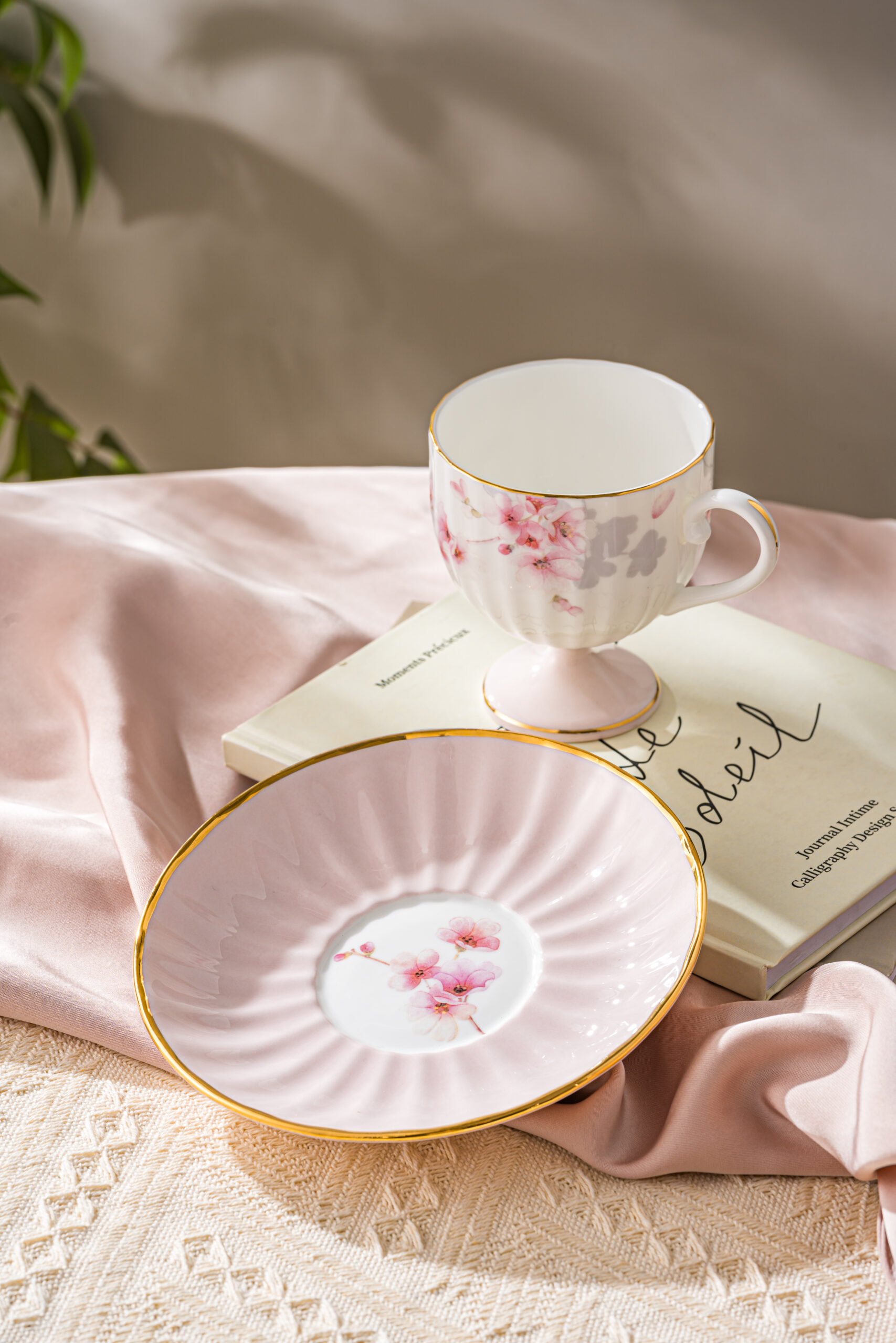 Zishi Premium Fine Bone China High-Foot Coffee Cup & Saucer Set – Elegant Art Deco Inspired Design, Lightweight Yet Durable, Ideal for Luxury Gift, Daily Coffee/Espresso Enjoyment, Restaurant & Home Use - Image 15