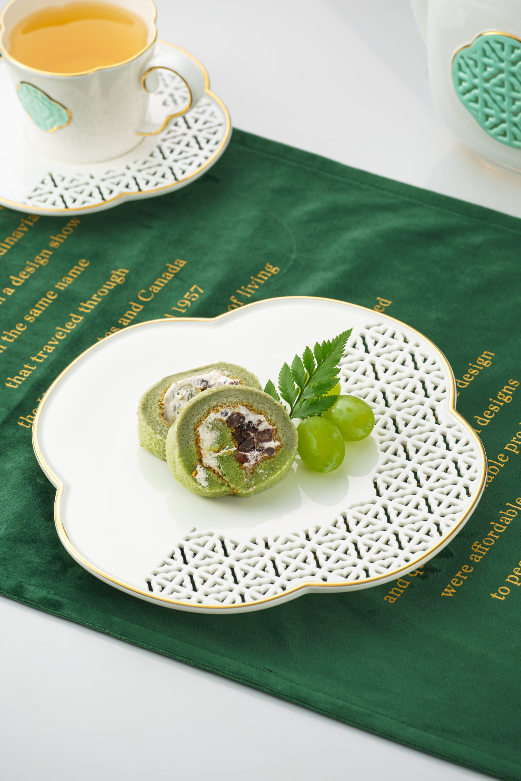 Zishi·Memories of Jiangnan Fine Bone China Afternoon Tea Gift Set – 1 Teapot + 4 Cups & Saucers + 4 Dessert Plates, Elegant Floral Lace & Landscape Design, Inspired by Classical Chinese Aesthetics, Lightweight Yet Durable, Ideal for Luxury Gift, Bridal Shower, Hostess Present, Home Dining & Tea Party - Image 10